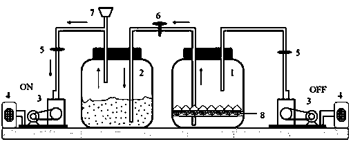 Tide type bioreactor and method for culturing lily bulblets thereof