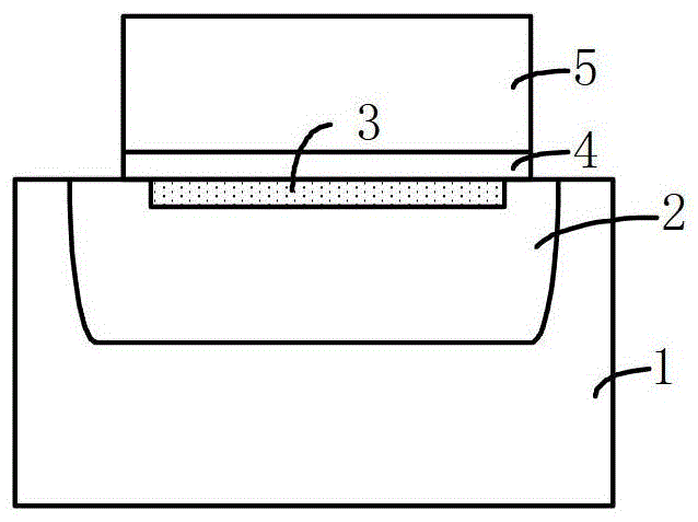 Depletion mode MOS transistor and method of forming the same