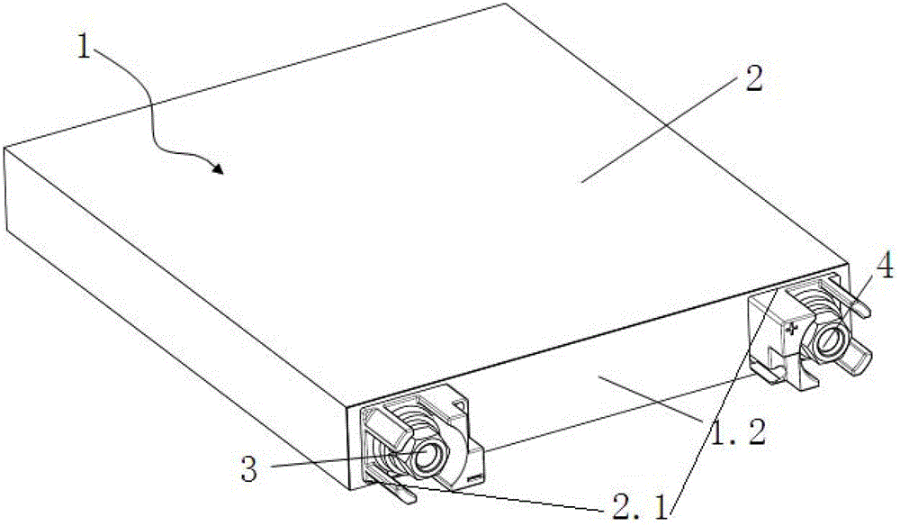 Novel battery module structure