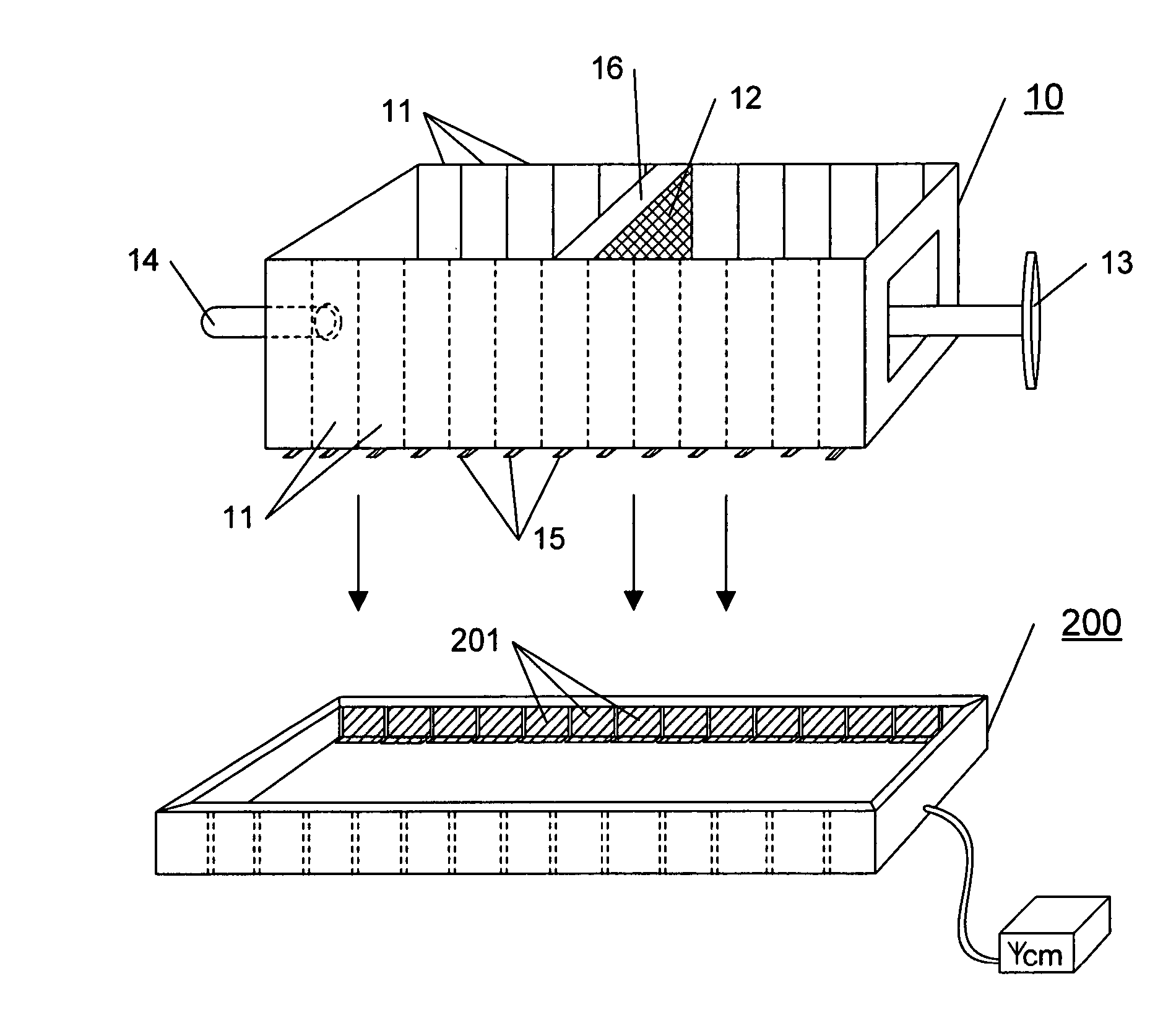 Variable volume electroporation chamber and methods therefore
