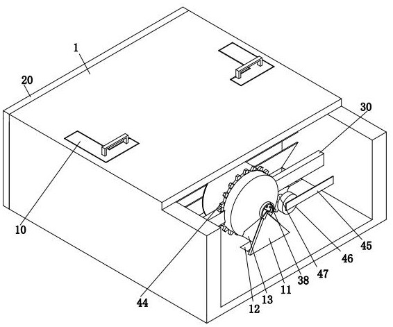 A device for filtering and treating waste water in papermaking industry