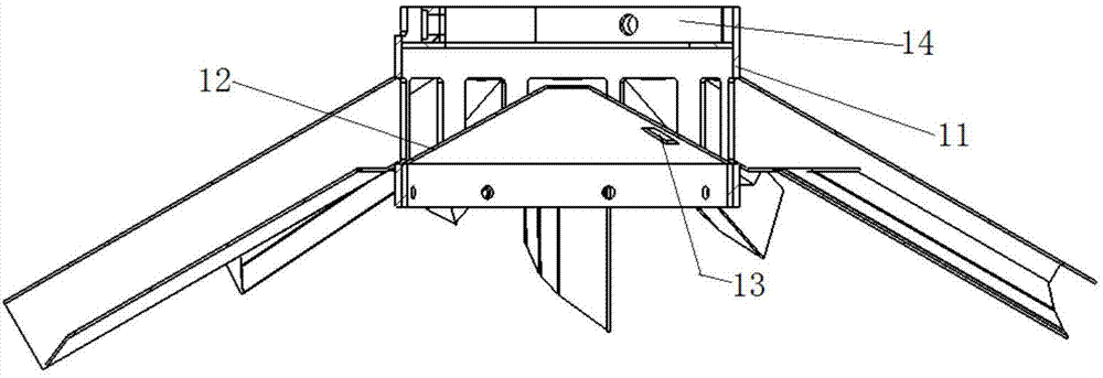 Rotating-type grain distributor and granary provided with grain distributor