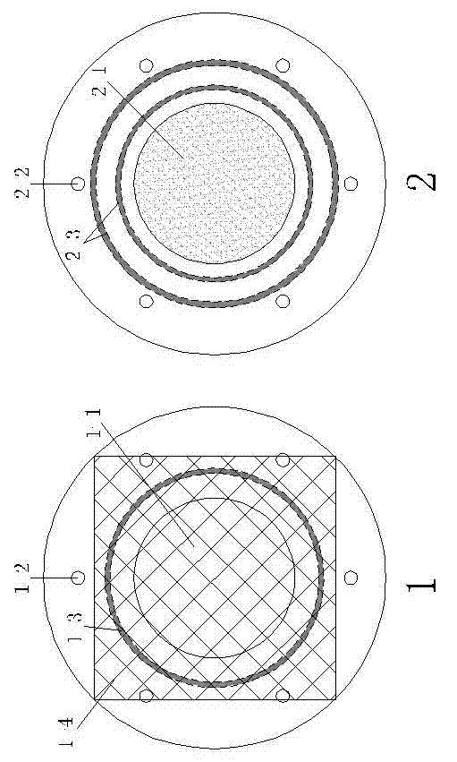 Device for measuring soil-water characteristic curve of unsaturated soil without lateral confinement conditions by using dialysis method