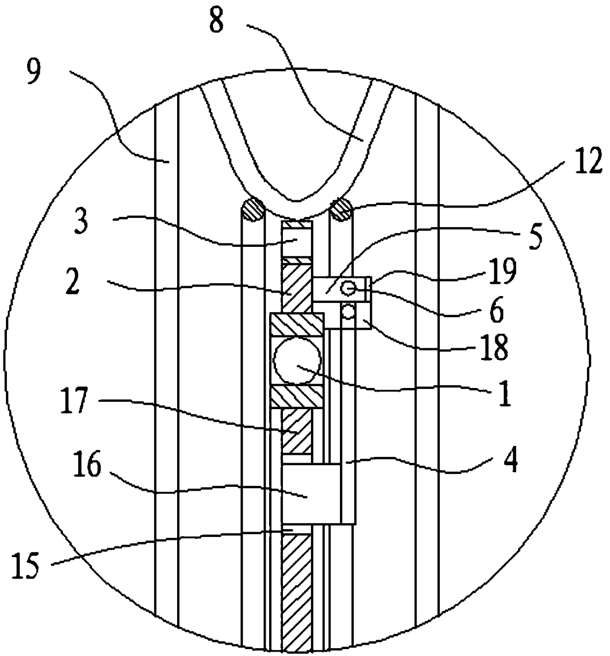 Portable tool for erecting and dismounting power transmission line grounding wire and using method thereof