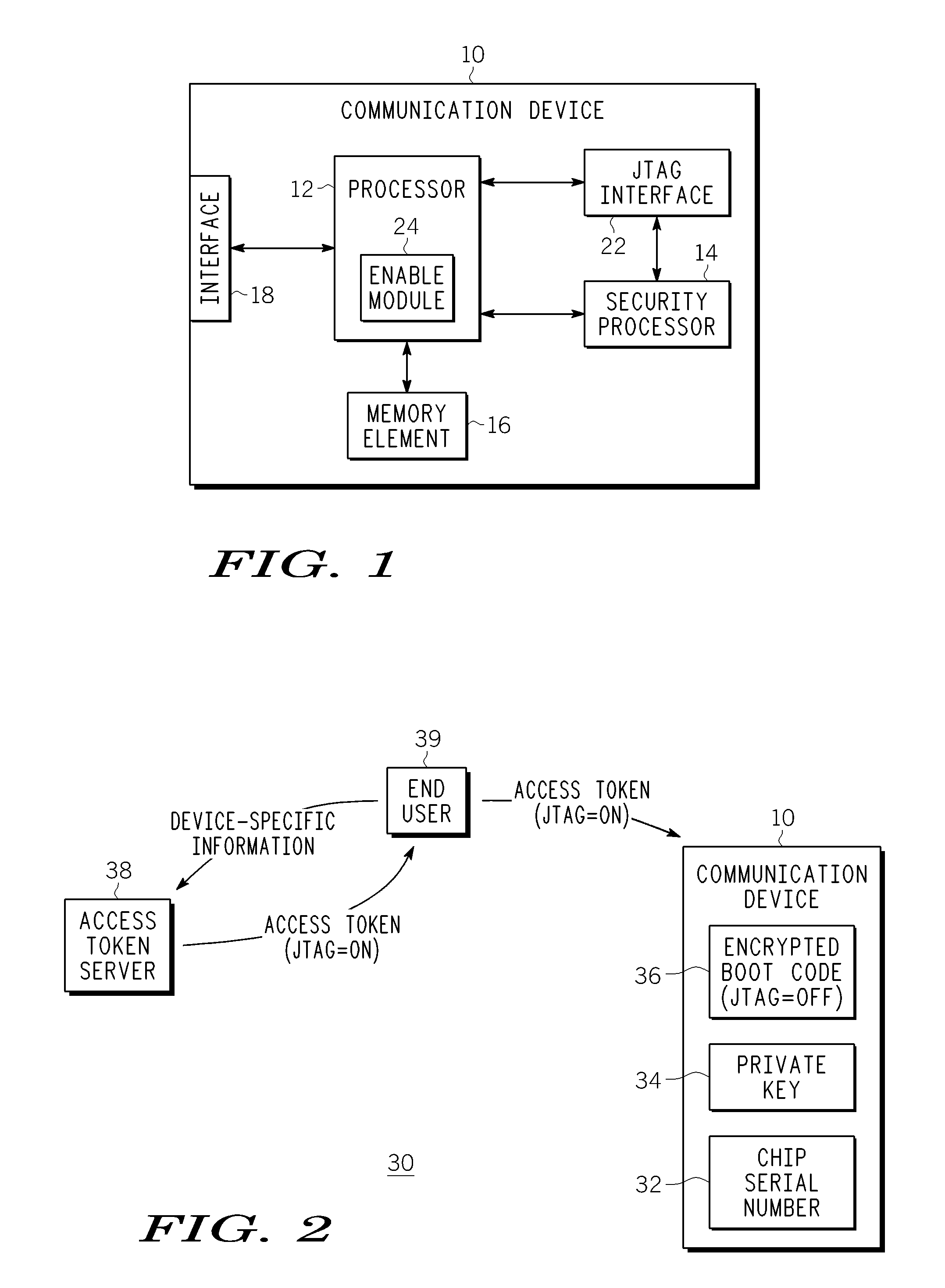 Method and apparatus for controlling enablement of jtag interface