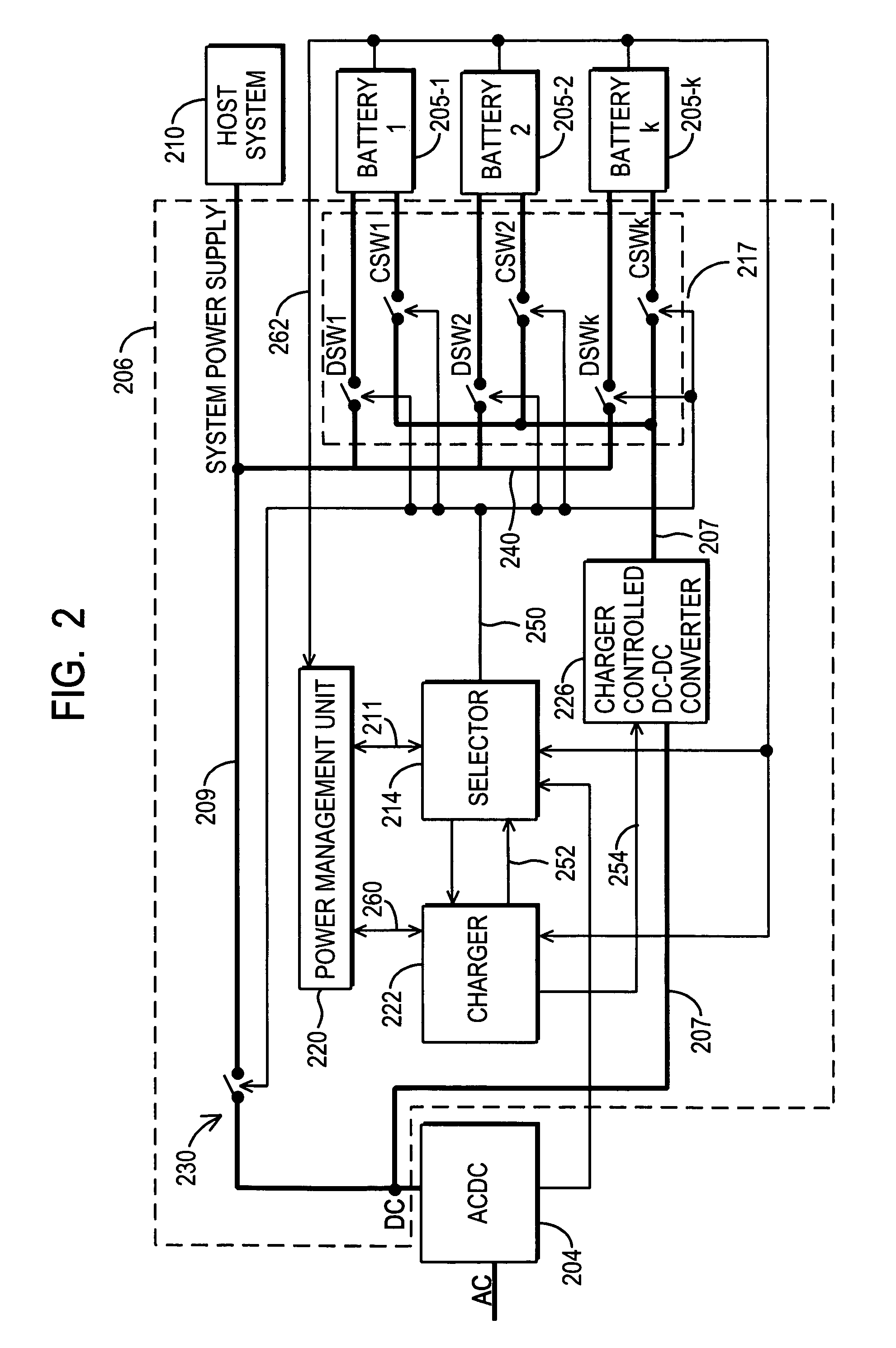 Charging circuit for parallel charging in multiple battery systems