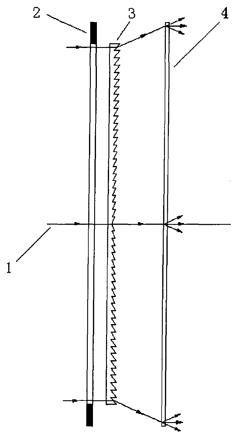 Seamless splicing display device of LCD