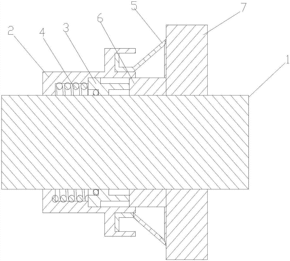 Combined type sealing device for rotary shaft