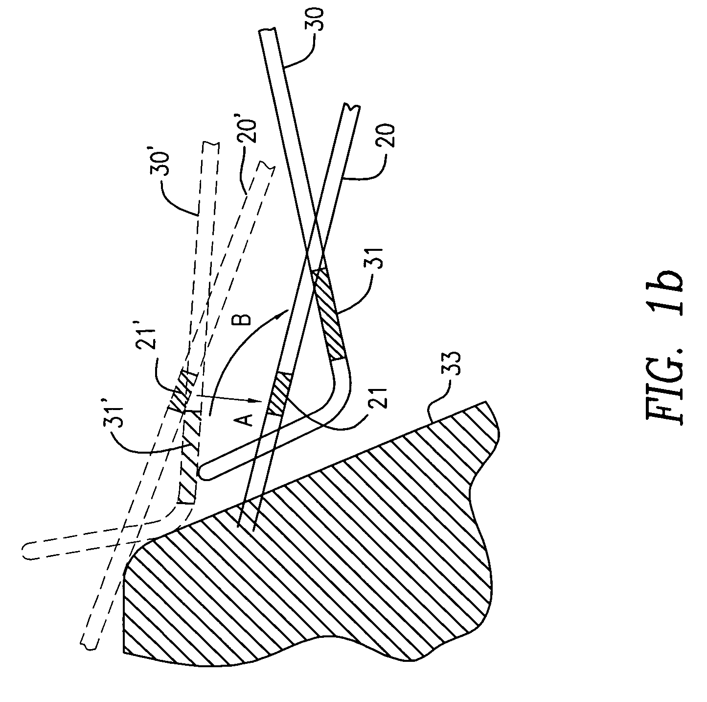 Stapler with leaf spring actuation mechanism
