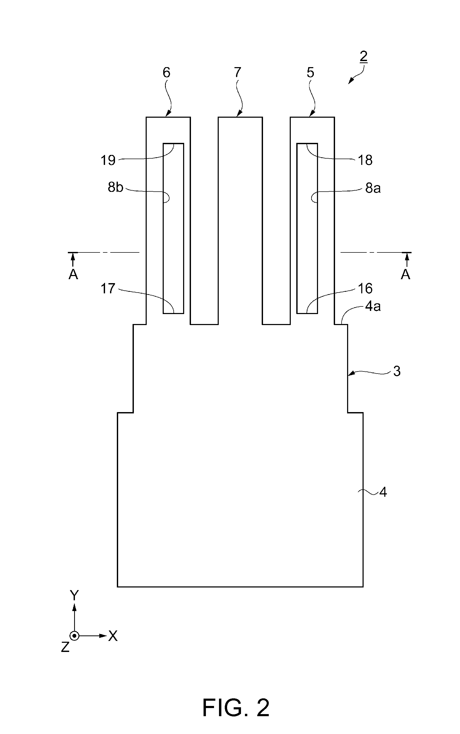 Vibrating element, vibrating device, electronic apparatus, and moving object