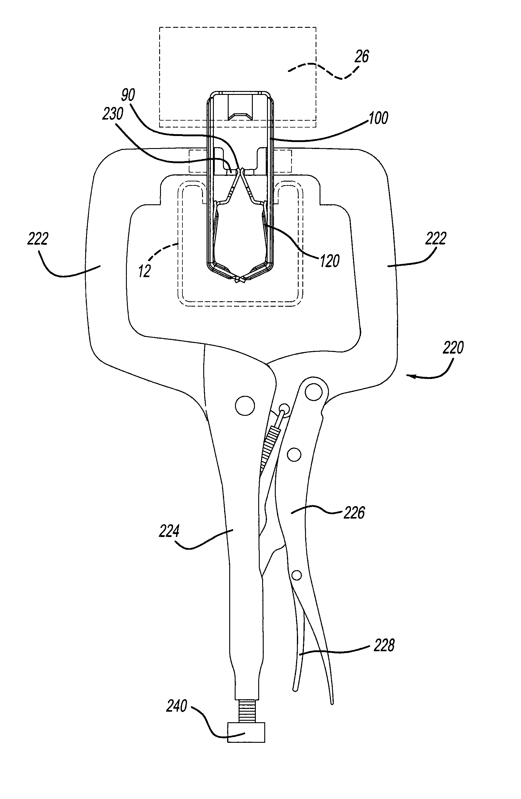 Removal tool and method for photovoltaic fastener