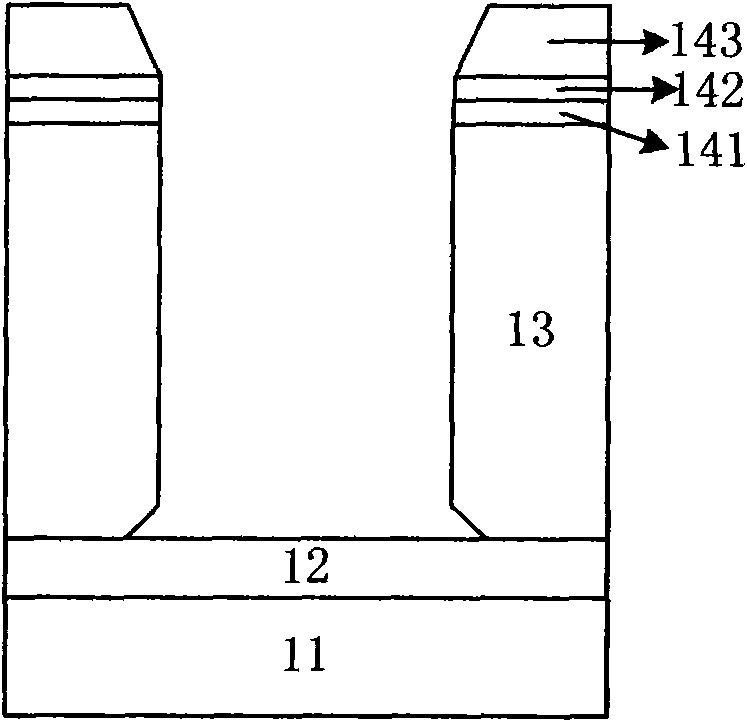 Filling method of deep groove isolation structure of silicon-on-insulator