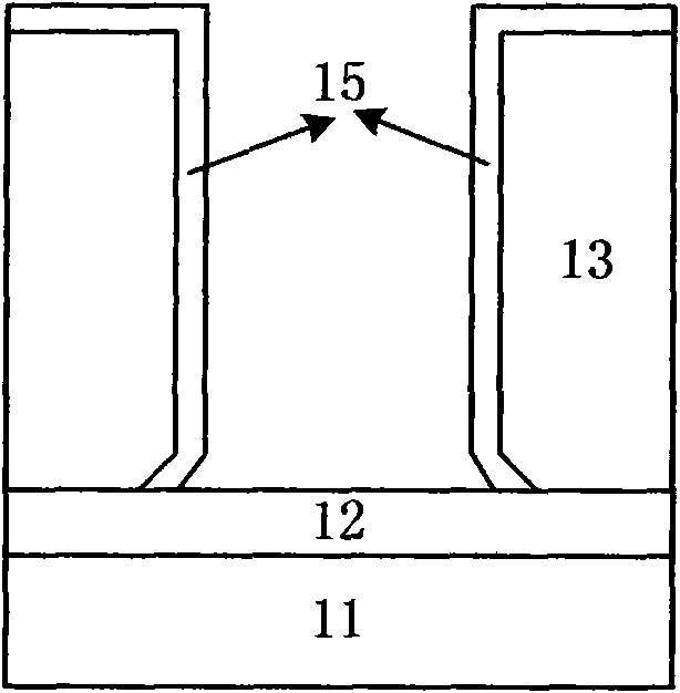 Filling method of deep groove isolation structure of silicon-on-insulator