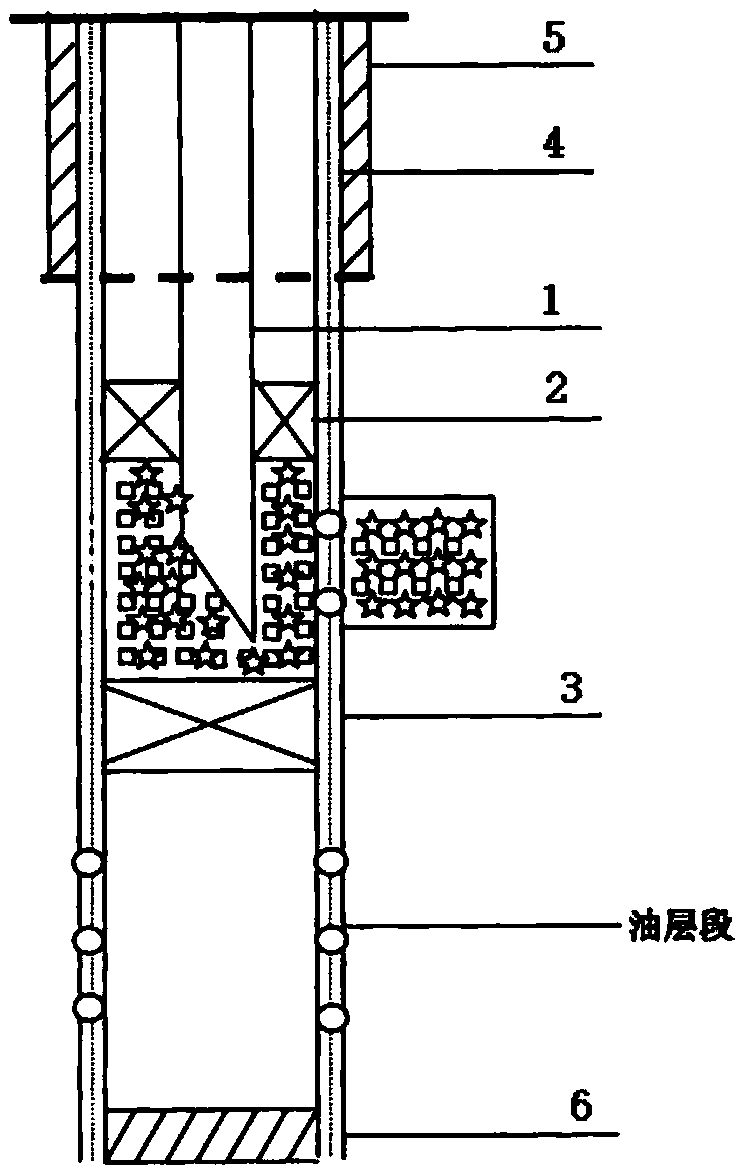 Method for sealing casing breaking point of casing damaged well in oil field