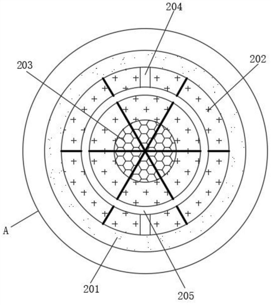 Swallowing and spitting type impurity removing device for fabric desizing process