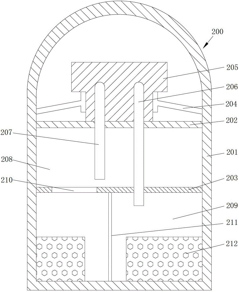 Water supply system and method for water circulation cooling device