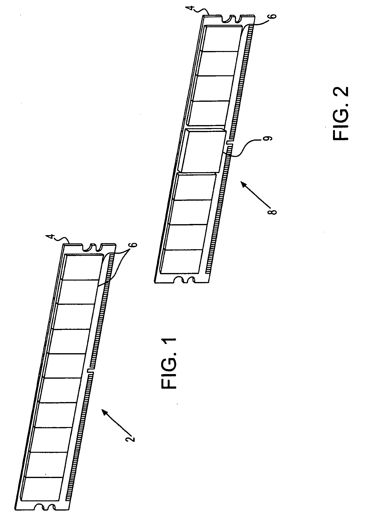 Apparatus and method of direct water cooling several parallel circuit cards each containing several chip packages