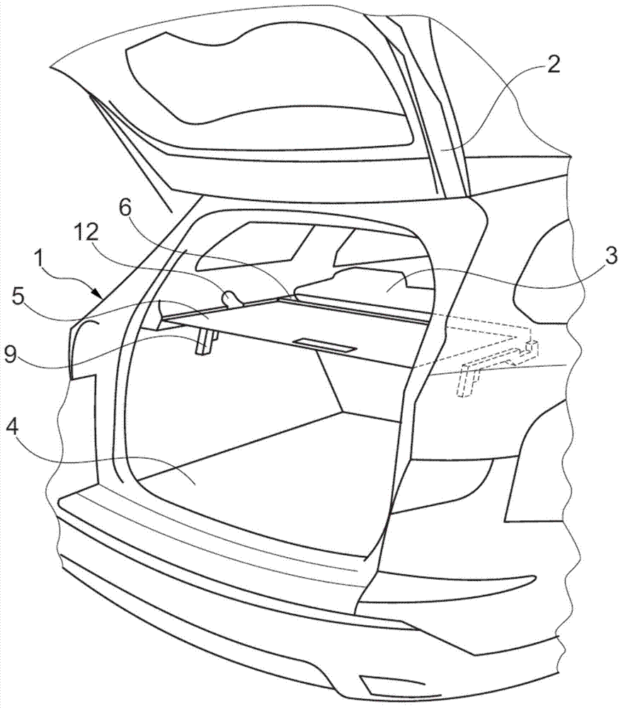 Loading space cover