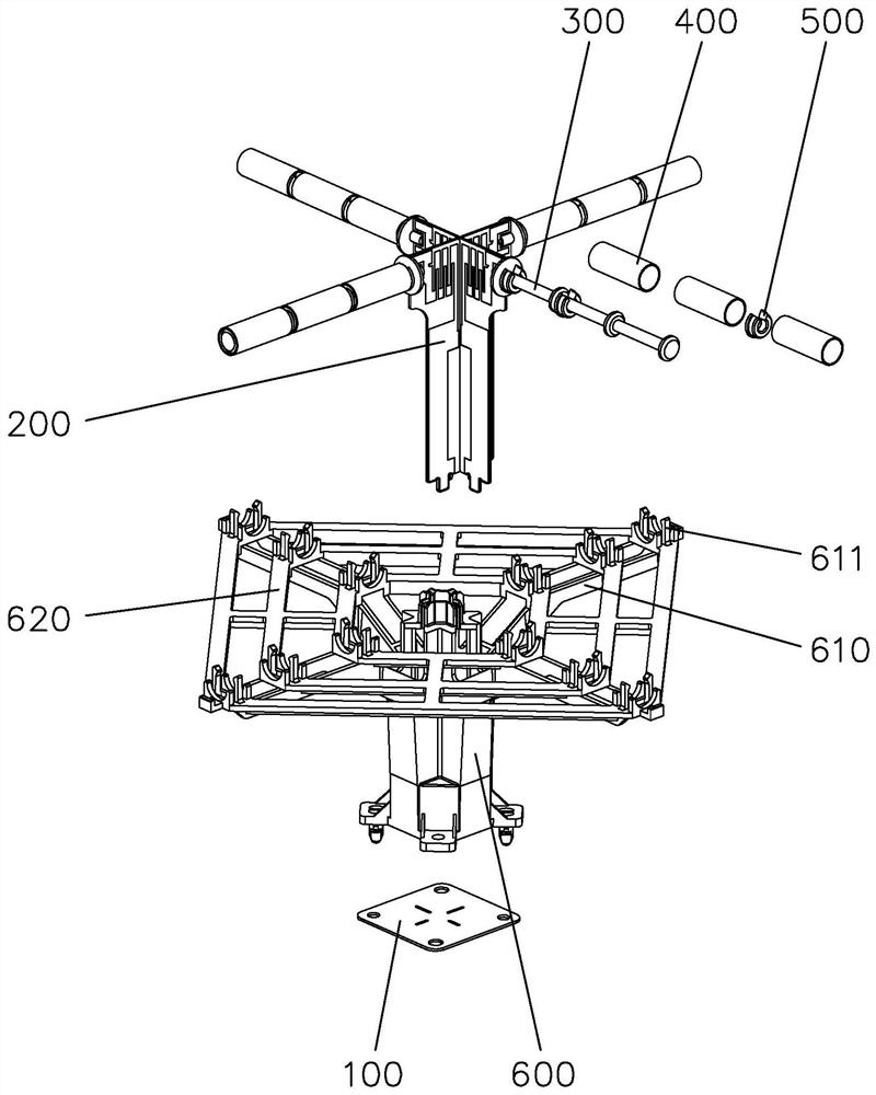 Low-interference unit of base station antenna