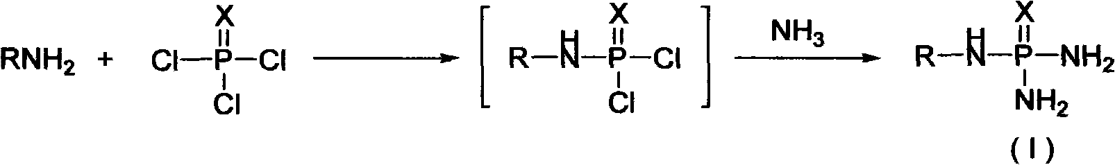 Method for producing N-alkyl substituted phosphoric triamide