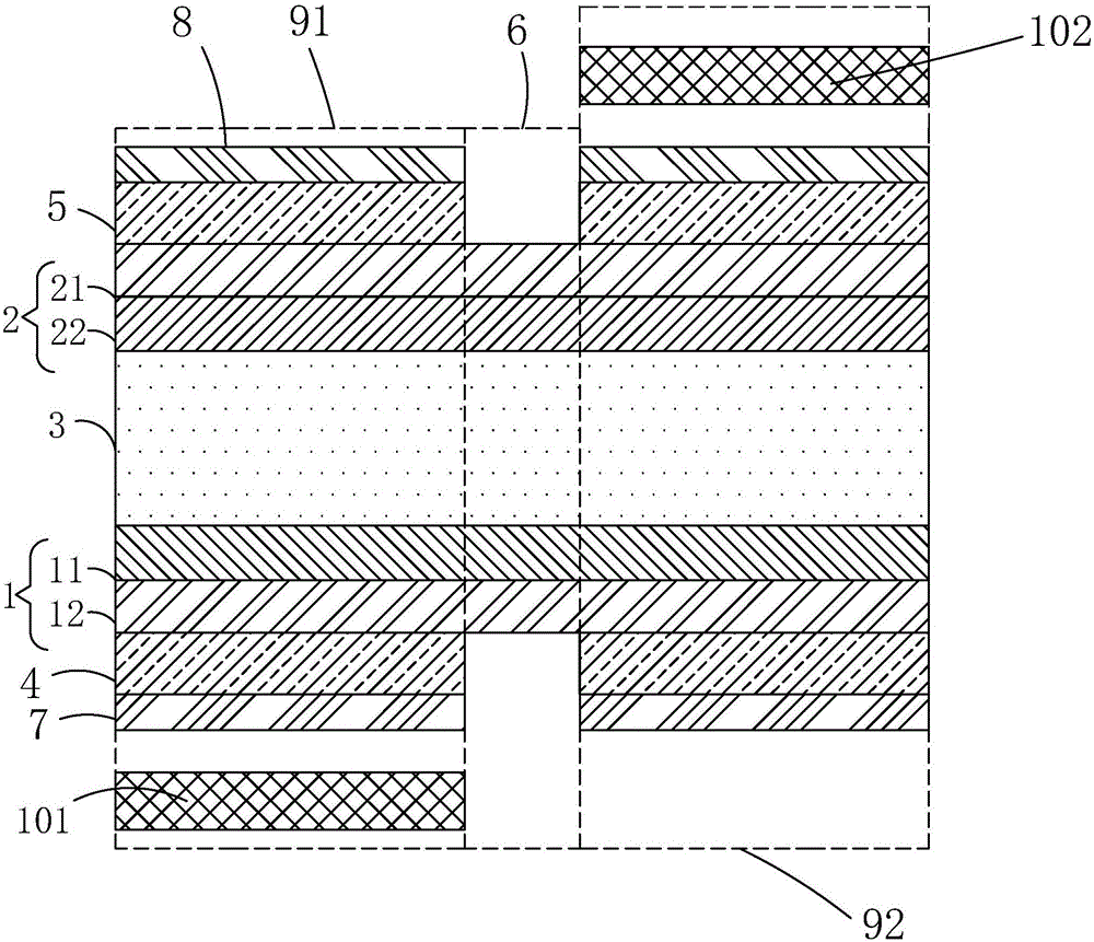 Foldable liquid crystal display and manufacturing method thereof