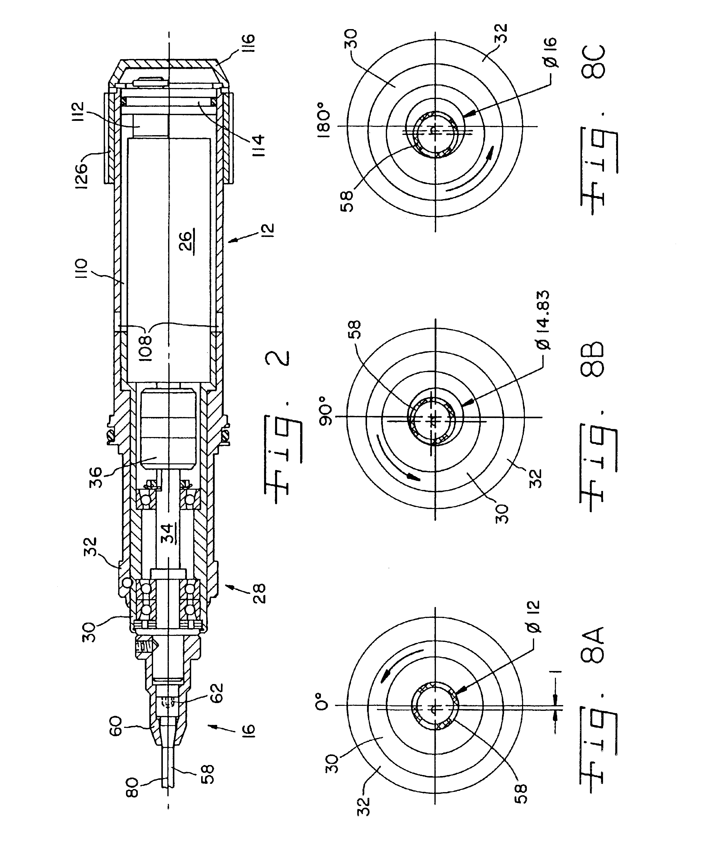 Hand tool apparatus for orbital drilling