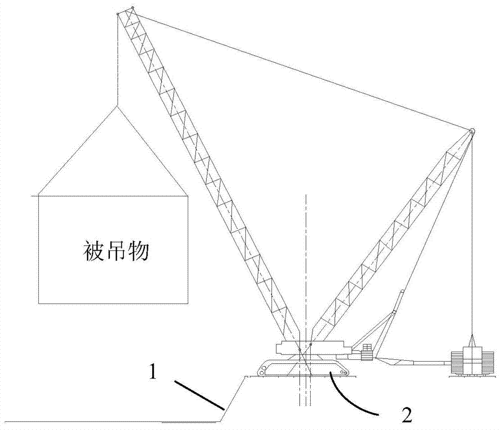 Foundation near foundation pit slope and reinforcement method thereof