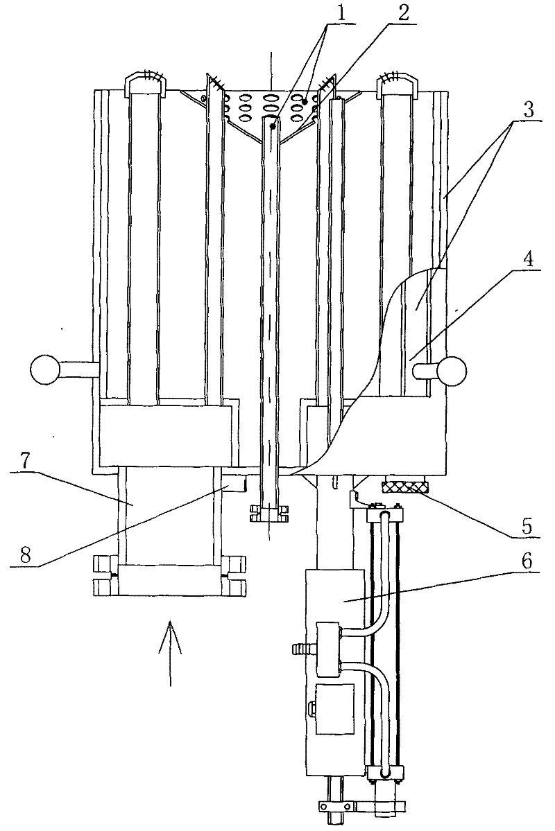 Ignition control system of tube furnace
