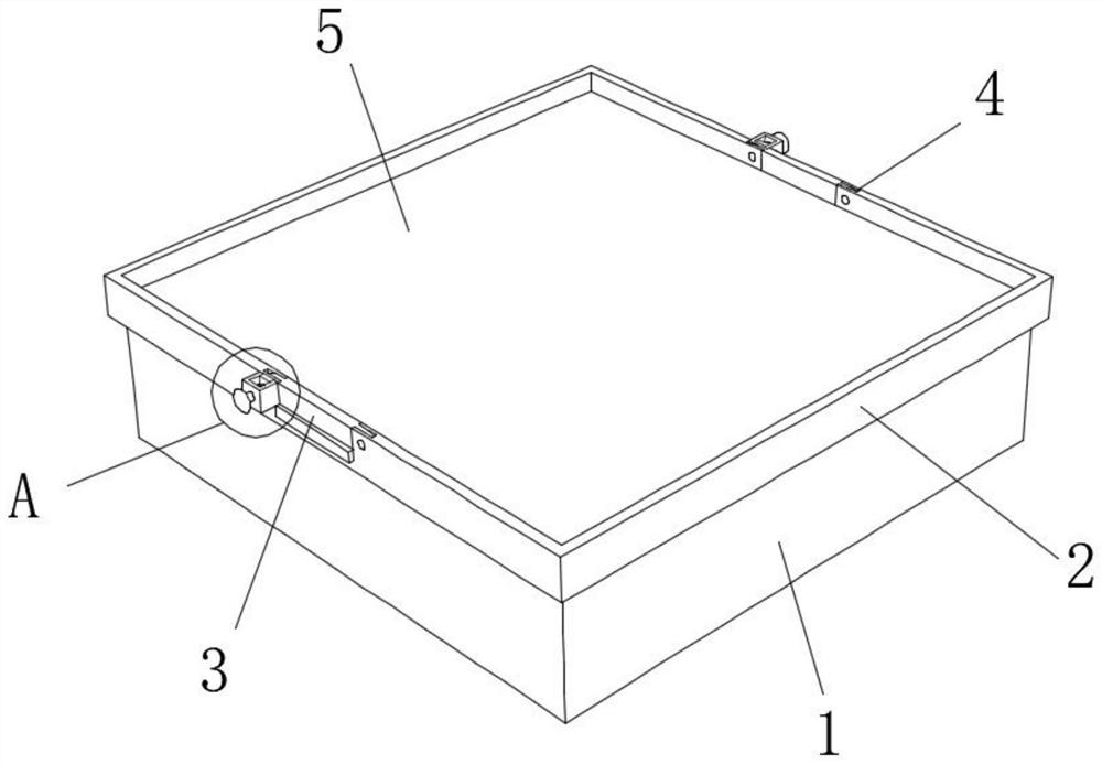 Packaging box for lithium battery production and transferring