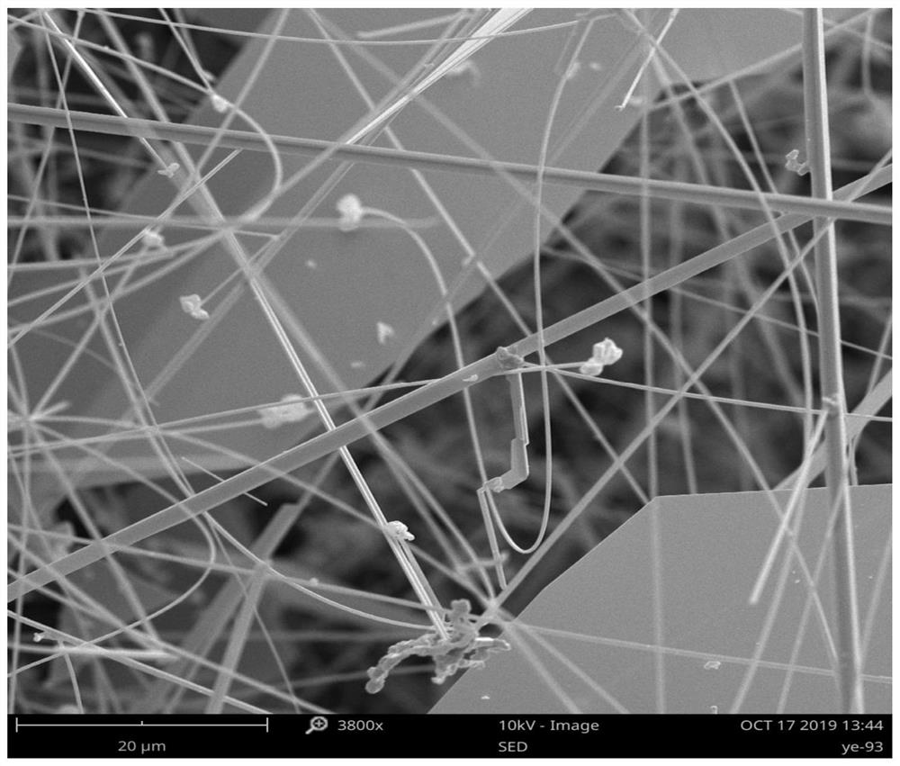 A kind of preparation method of boron carbide nanowire