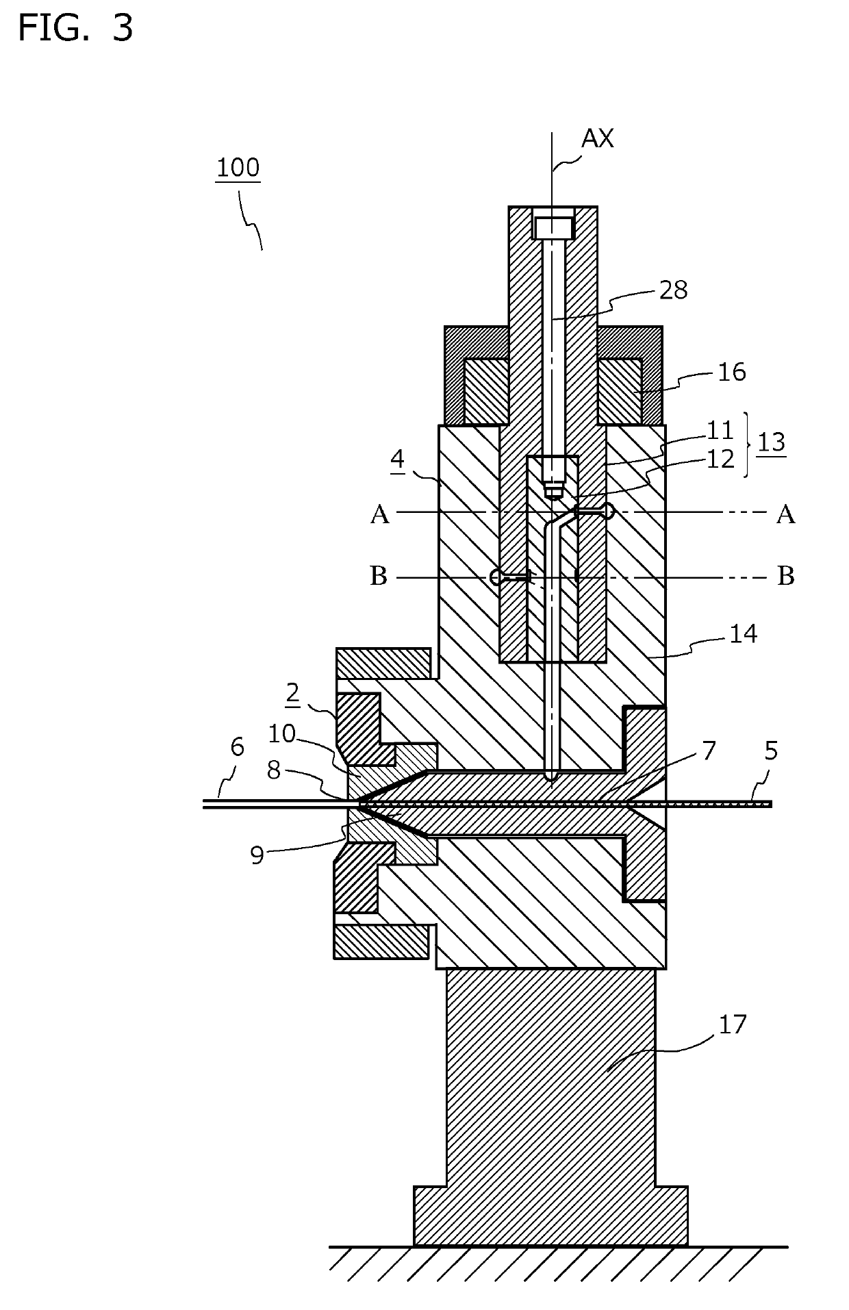Flexible tube and production apparatus therefor