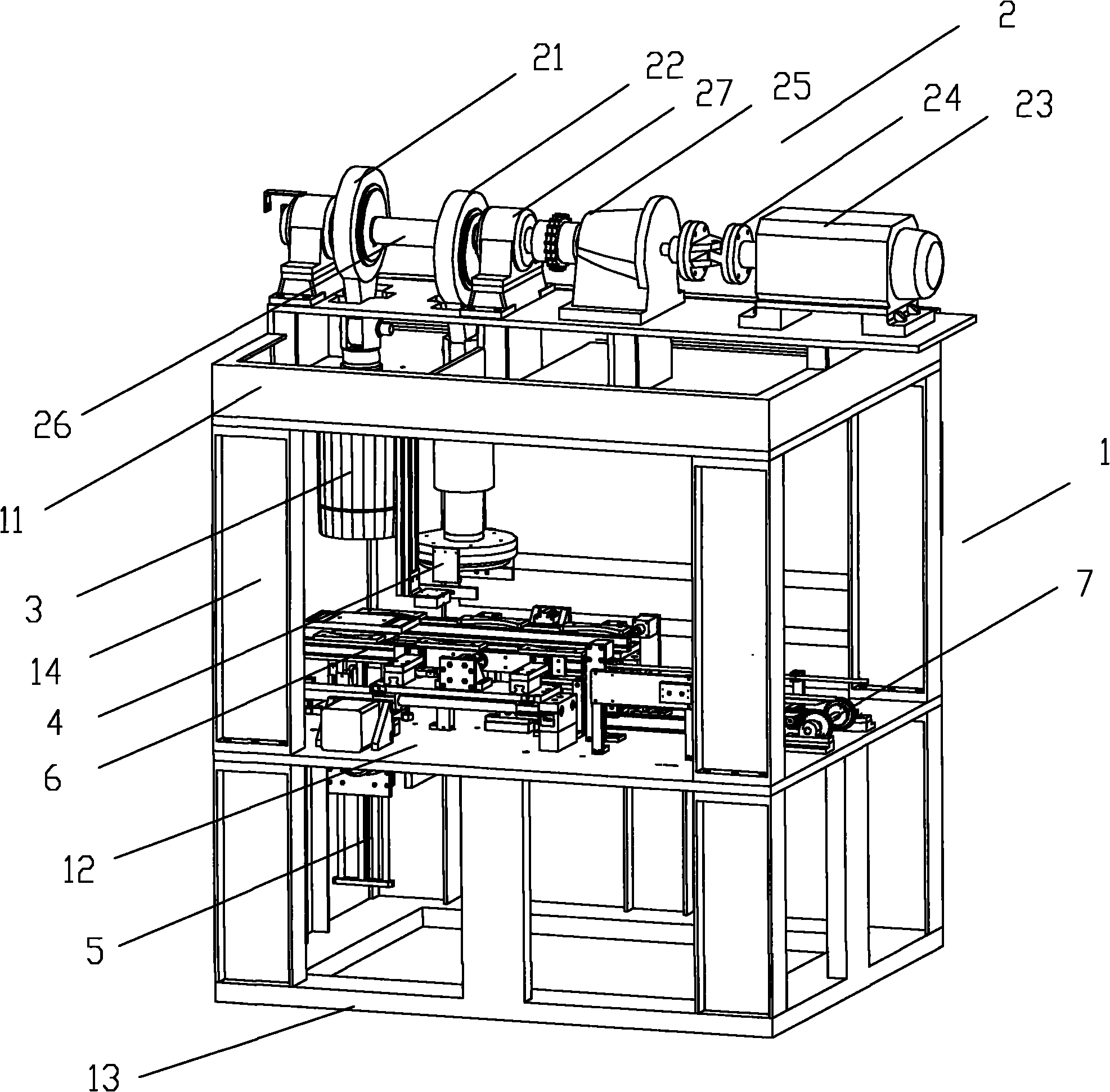 Can making machinery for curling openings and swelling bodies