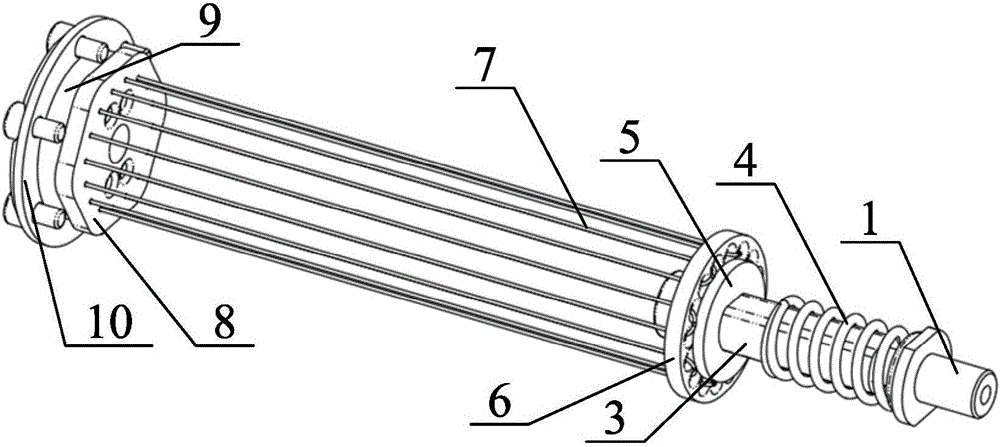 Pin puller based on memory alloy wire