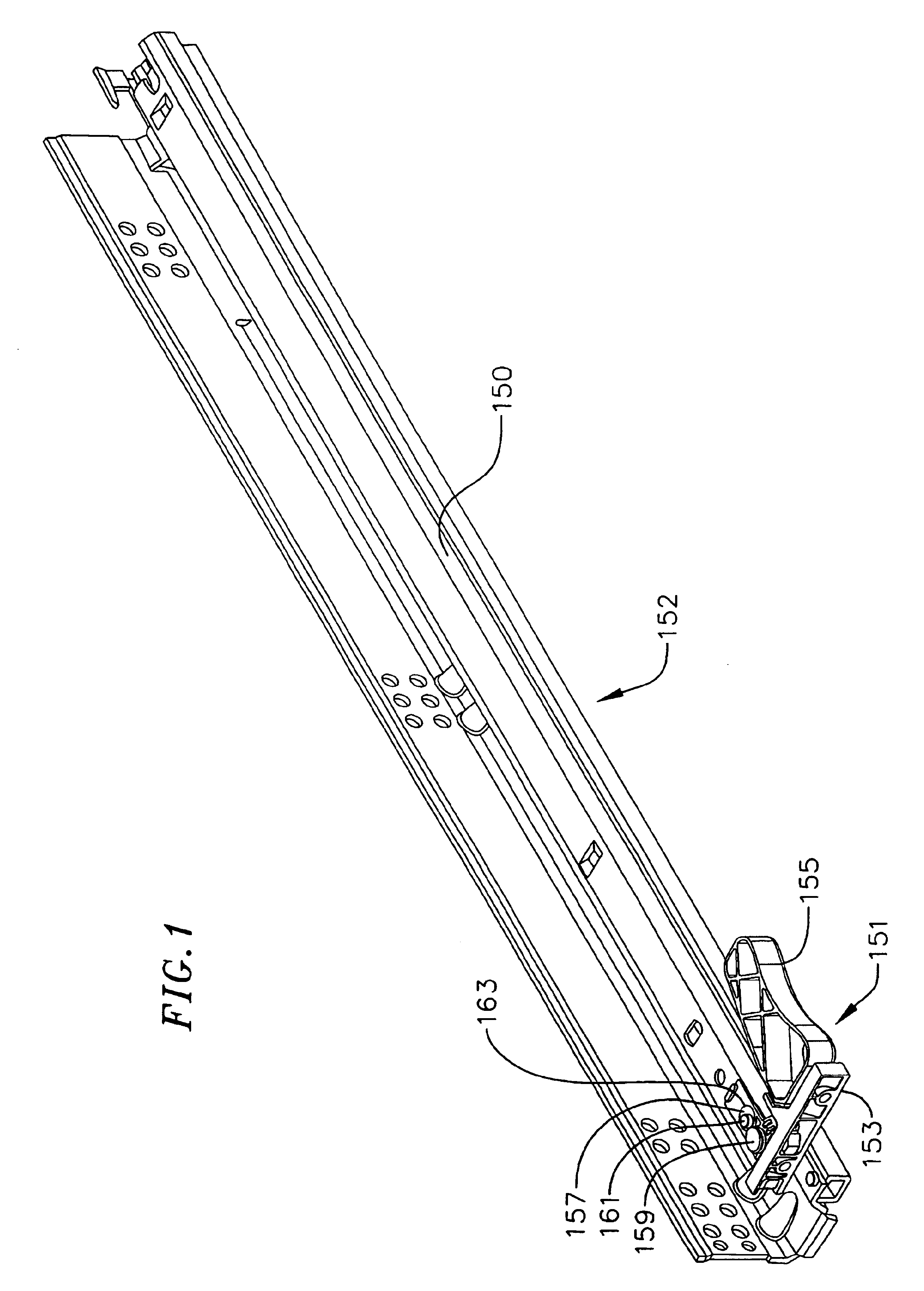 Drawer slide adjustment mechanism