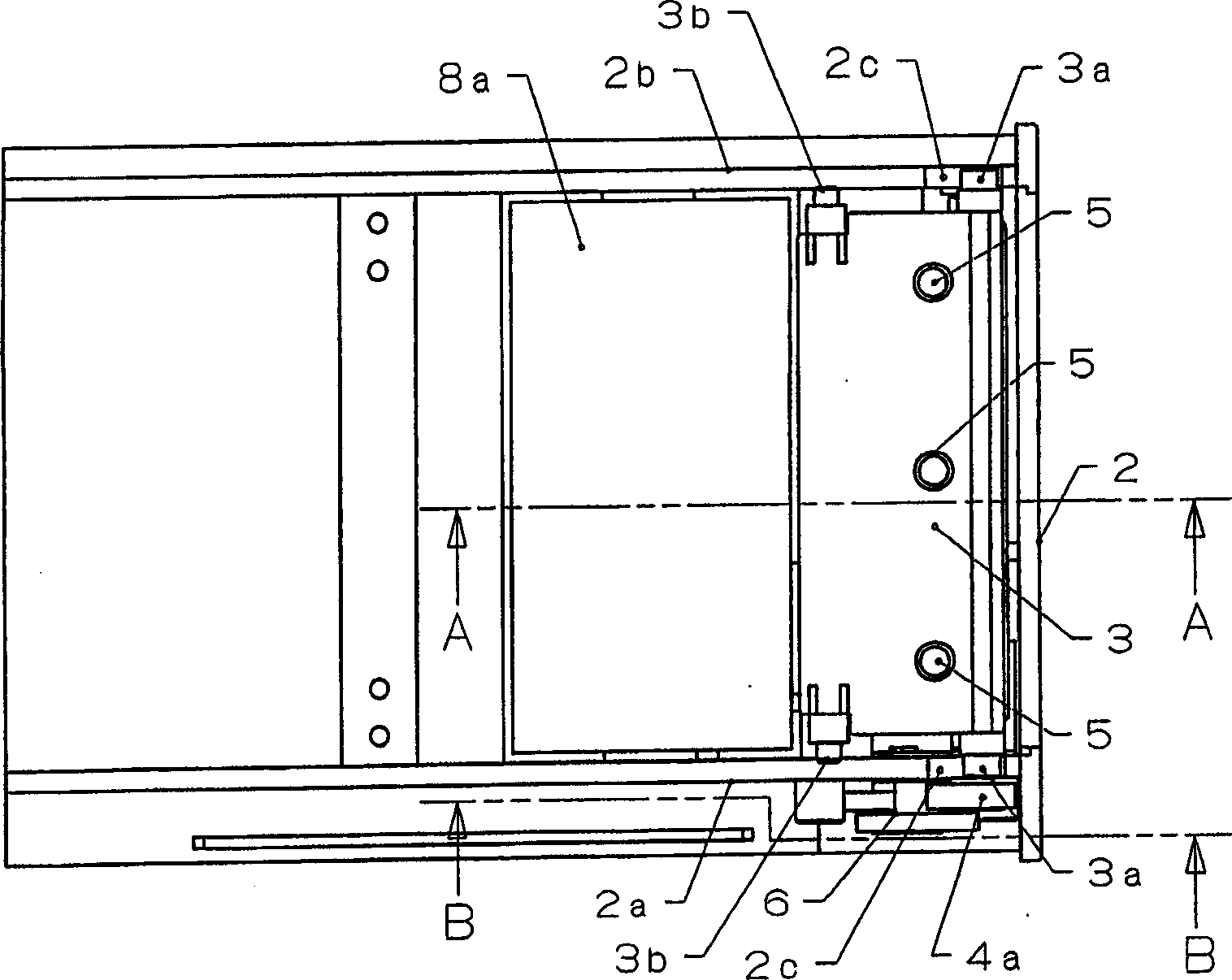 Drawer-type row-state thermo-sensitive primter