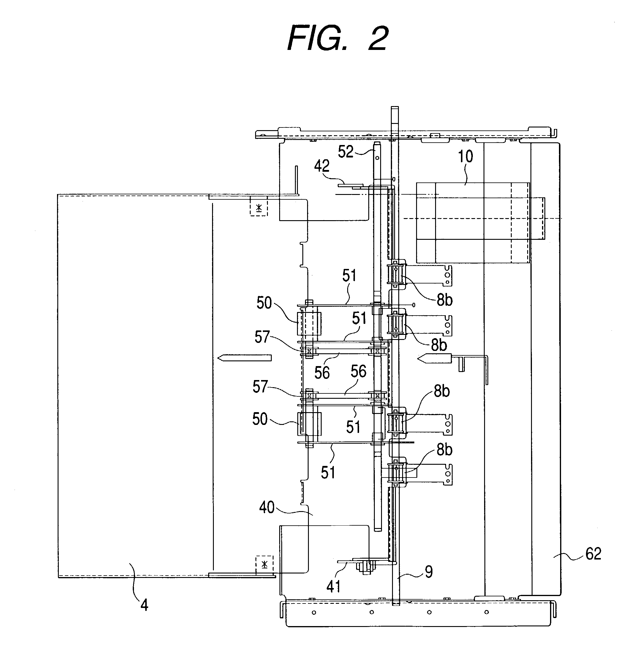 Sheet stacking-aligning apparatus, sheet processing apparatus and image forming apparatus