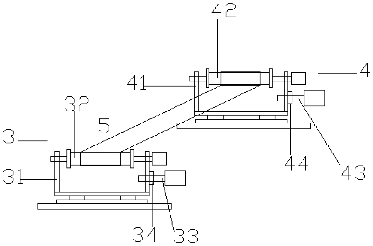 Impregnation device and method for preparing copper-clad laminated board