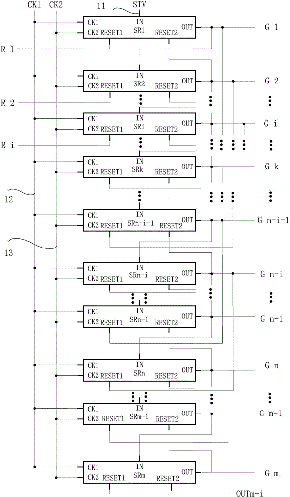 Grid driving circuit, TFT array substrate, display panel and display device
