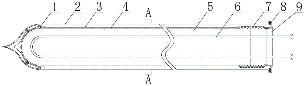 Phase change thermal storage solar vacuum heat collector tube and solar water heater composed of it