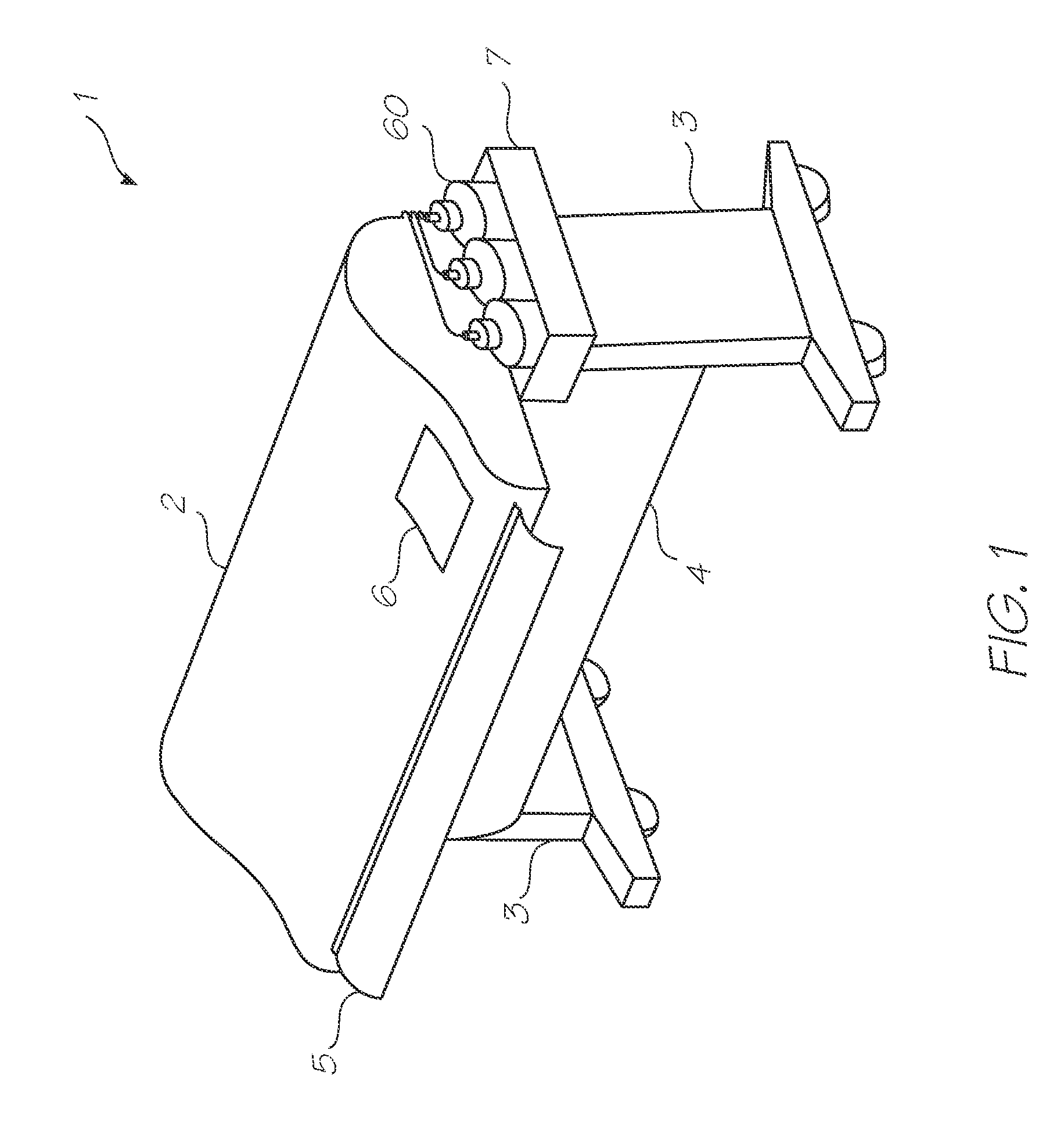 Wide format printer with pump to create pressure difference across printheads