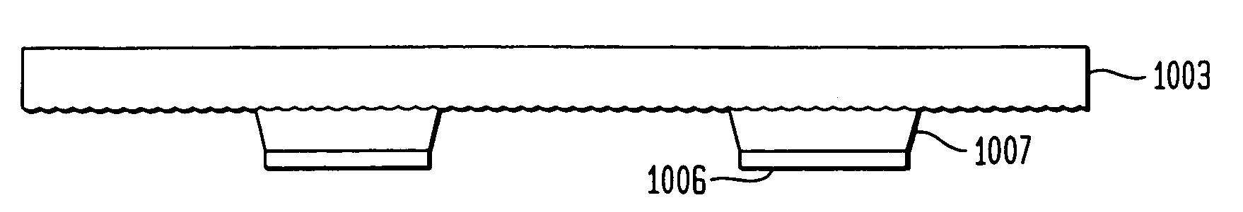 Methods for manufacturing resistors using a sacrificial layer