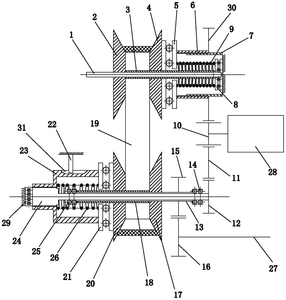 Belt type infinitely variable transmission speed ratio control device capable of improving speed ratio adjustment accuracy