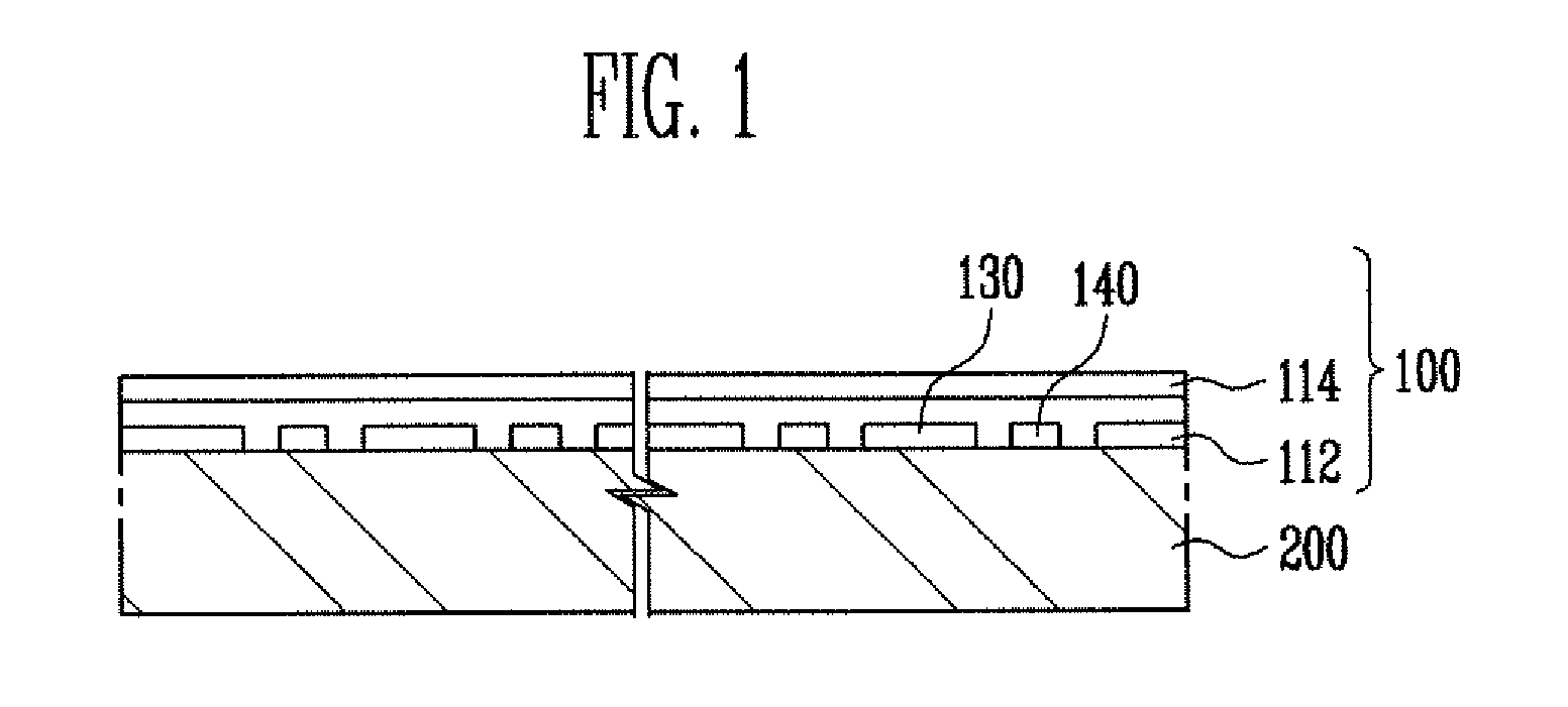 Touch screen panel and display device having the same
