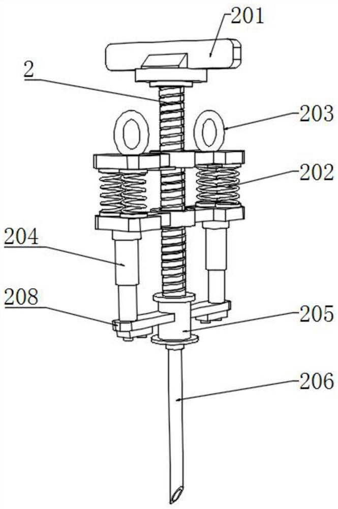 Positioning puncture device for department of cardiology