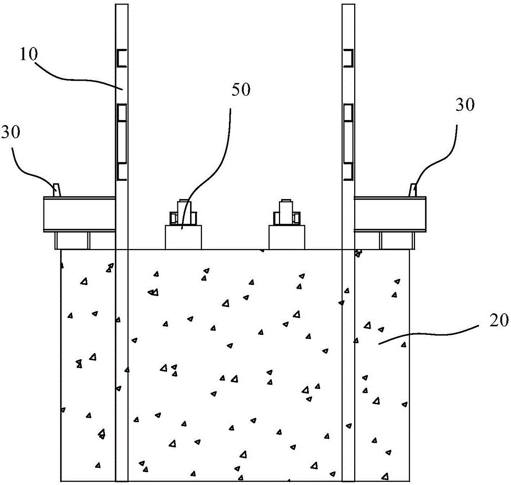 Construction method for steel-concrete joint section of bridge