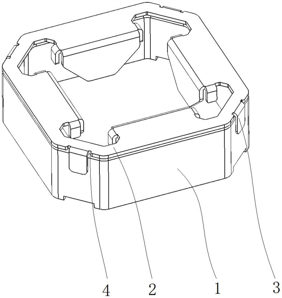 Magnet fixing support, lens driving device, photographing device and electronic equipment