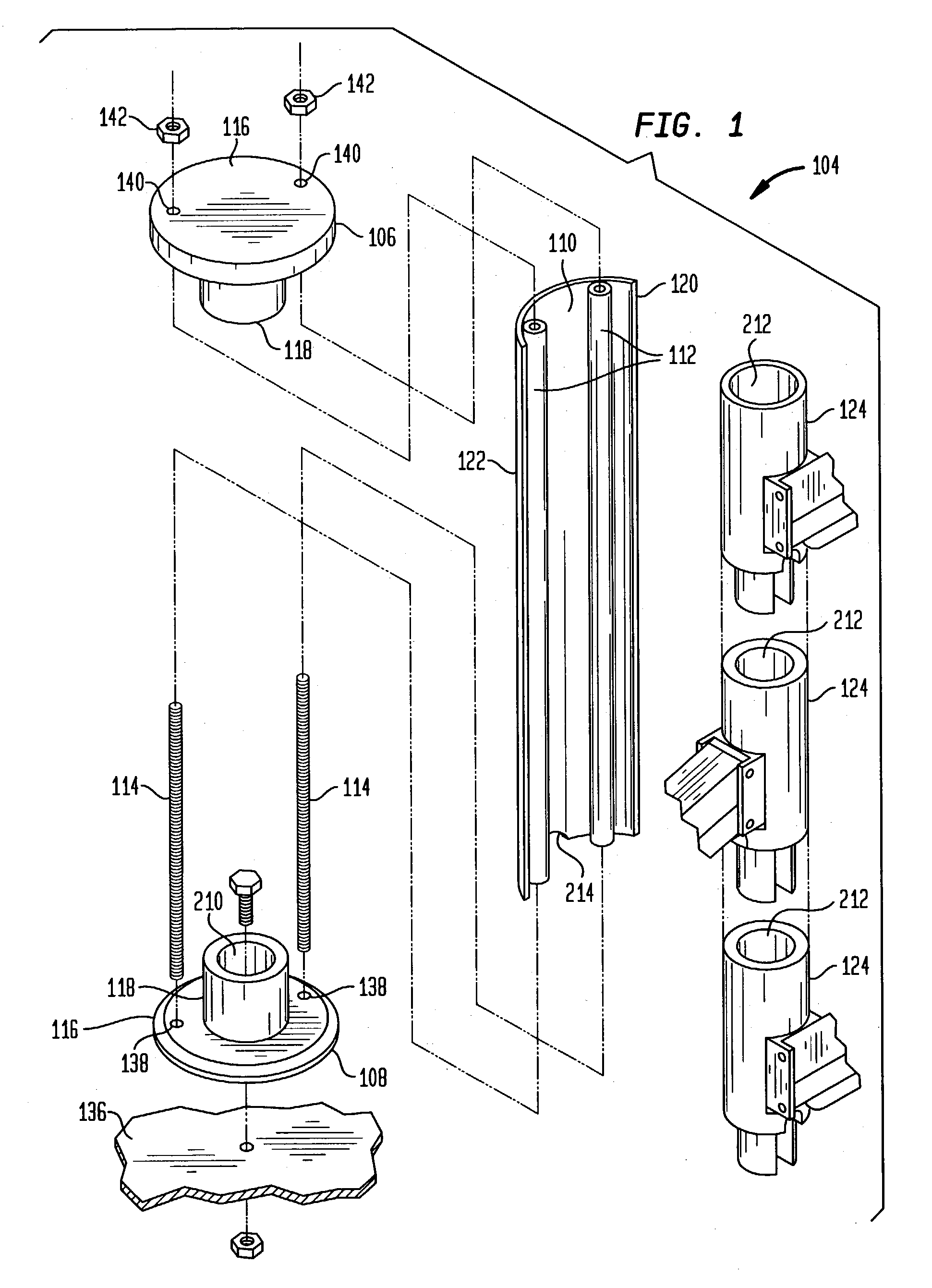 Stackable multiple support arm for electronic devices