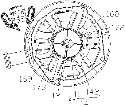 Dish washing machine and water pump structure thereof