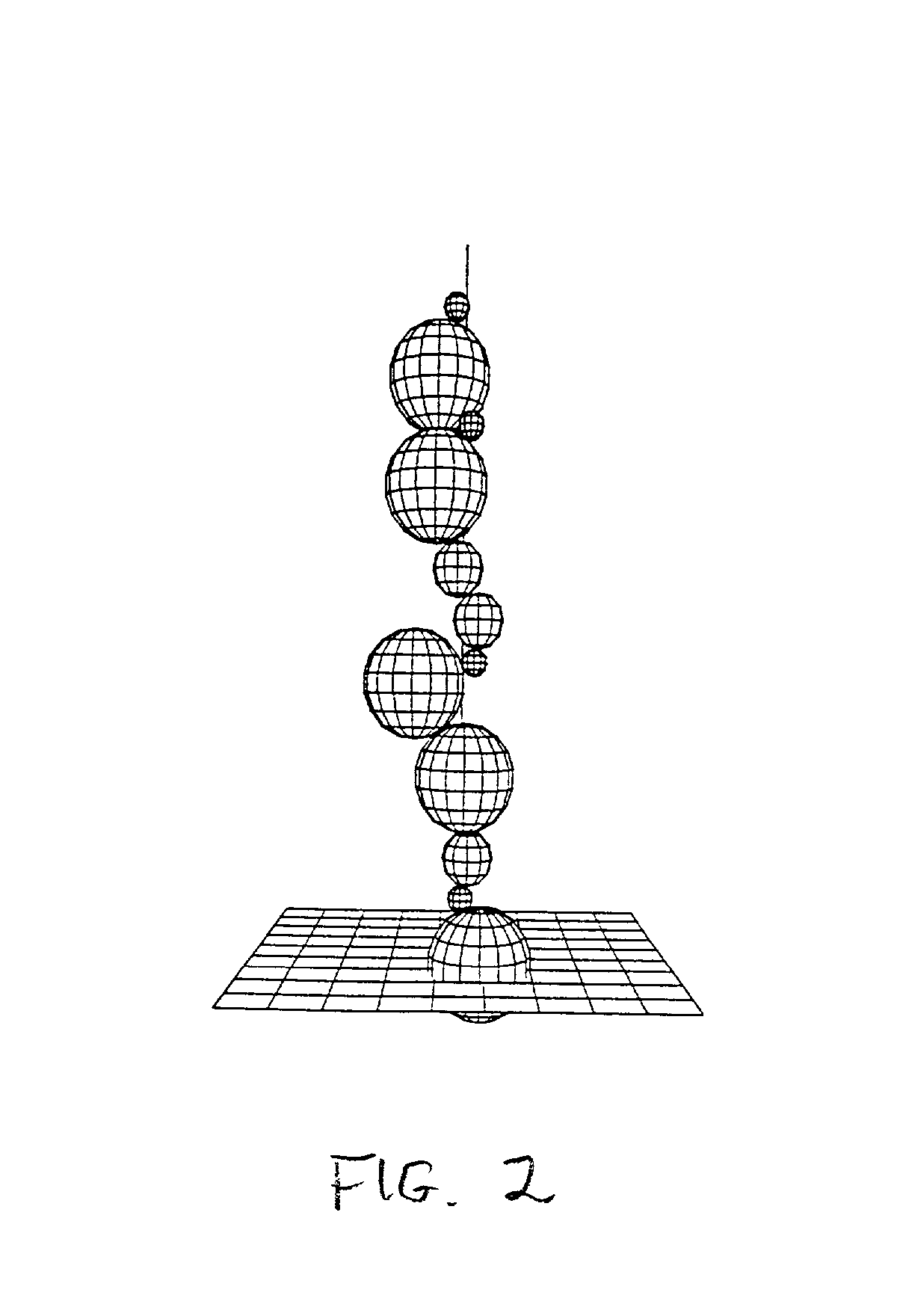 Method and apparatus for creating a simulated particle pack