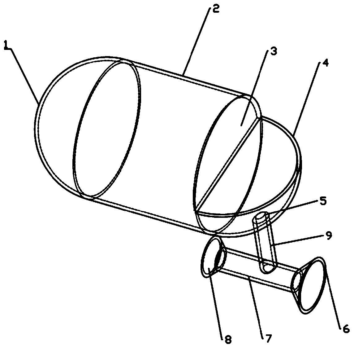 Method for collecting water surface floating garbage through venturi water surface floating garbage collector